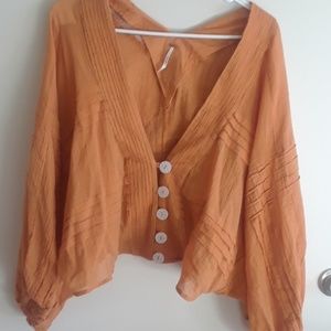 Cropped blouse